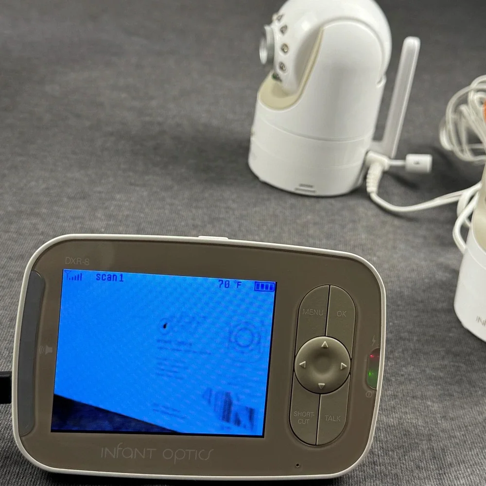 Infant Optics DXR 8 Video Baby Monitor Camera Parent‎ Unit White